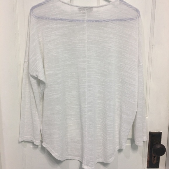 olive AND OAK scoop neck drop shoulder top - Picture 2 of 7